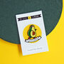 'Avocardio' Enamel Pin Badge, thumbnail 2 of 4