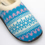 Pearl Sky Blue Nordic Women's Slippers Indoor/Garden Shoes, thumbnail 10 of 10