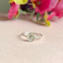 Sterling Silver Mini Sunflower Ring, thumbnail 4 of 12
