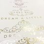 Personalised Gold Foiled Typography 'Song Lyrics' Print, thumbnail 2 of 7