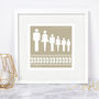 Personalised Family And Pet Print, thumbnail 1 of 10