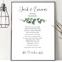 Personalised Engagement Gift For Couples, thumbnail 1 of 5
