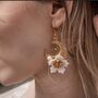 Celestial And Floral Beaded Earrings, thumbnail 7 of 9