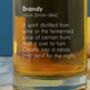 Witty Personalised Brandy Definition Bottle 700ml, thumbnail 2 of 5