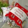 Merry Christmas Cushion, thumbnail 1 of 9