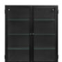 Black Industrial Display Wall Cabinet, thumbnail 2 of 2