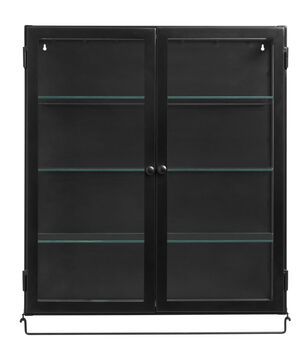 Black Industrial Display Wall Cabinet, 2 of 2