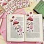 Fairytale Magical Mushroom Bookmarks Set Of Two, thumbnail 1 of 6