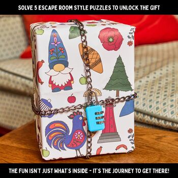 Padlock'd: Poland Wrap Your Present In An Escape Room, 2 of 6