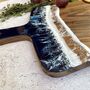 Custom Couples Name Resin Wood Cheese Board, Date | Anniversary, Wedding Gift, thumbnail 5 of 6