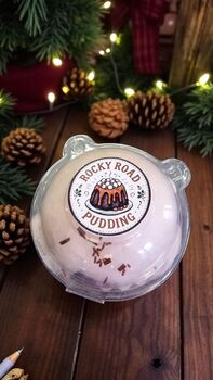 Rocky Road Xmas Pudding Candy Floss – Cupcake Style, 2 of 9
