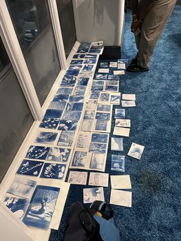 Cyanotype Print Making Workshop Experience In Manchester, 7 of 11