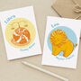 Personalised 'Vintage Toy' Zodiac New Baby Card, thumbnail 1 of 3