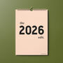 The 2026 Edit Wall Calendar, thumbnail 1 of 4