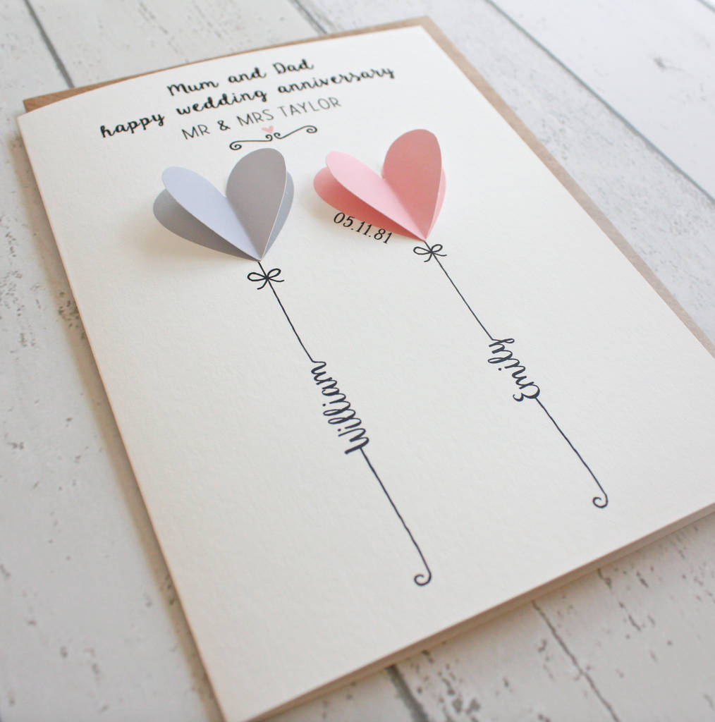 ENGAGEMENT CARDS ANNIVERSARY CARDS PERSONALISED WEDDING DAY CARDS 