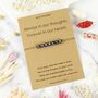 Forever In Our Hearts Remembrance Name Charm Bracelet, thumbnail 1 of 4