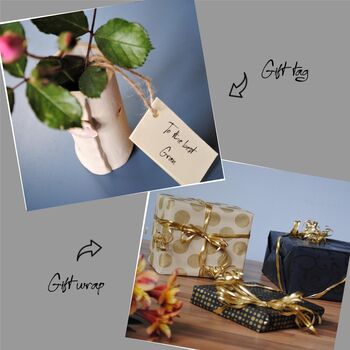 Ceramic Stem Bud Vase Handmade Personalised, 11 of 11