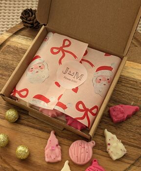 Pink Christmas Wax Melt Gift Set For Christmas, 3 of 8