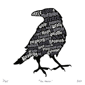 'The Raven' Art Print, 2 of 8