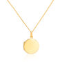 Limerston Gold Vermeil Locket Necklace, thumbnail 3 of 5