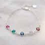 Create Your Own Birthstone Personalised Bracelet, thumbnail 4 of 12