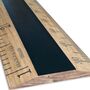 Chalkboard Walnut Finished Wood Height Chart Ruler, thumbnail 4 of 4