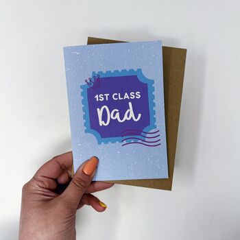 Father's Day Card 'First Class Dad', 2 of 3