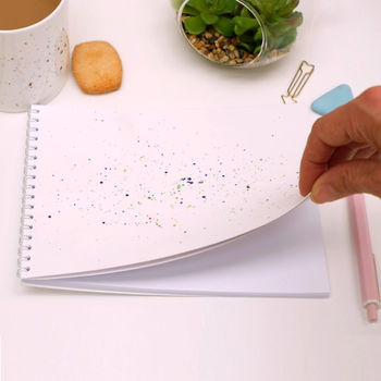 Paint Splatter Notebook, 2 of 2