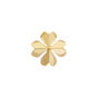 Clover Lapel Pin – Silver/Gold, thumbnail 1 of 5