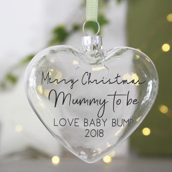 Mummy To Be Christmas Bauble Decoration, 4 of 4