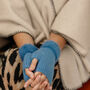 Fluffy Cuff Fingerless Gloves Alpaca Wool Blend – Four Colourways, thumbnail 5 of 12