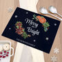 Personalised Christmas Glass Chopping Board, thumbnail 1 of 10