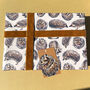 Hedgehog Watercolour Gift Wrap, thumbnail 10 of 12