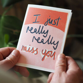 Really Really Miss You Card, 2 of 5
