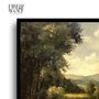 Vintage Countryside Landscape Art Print | English Rural Wall Art | Home Decor, thumbnail 6 of 10