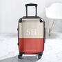 Colourblock Personalised Suitcase, thumbnail 3 of 12
