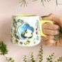 Giftboxed 3D Bumble Bee Mug With Gold Rim, thumbnail 1 of 5