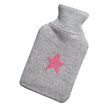 Cashmere Midi Hot Water Bottle, 2 of 3