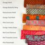 Handmade Sari Fabric Weighted Aromatherapy Eye Pillow, thumbnail 3 of 12