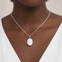 Personalised Sterling Silver Vintage Flower Locket, thumbnail 2 of 11