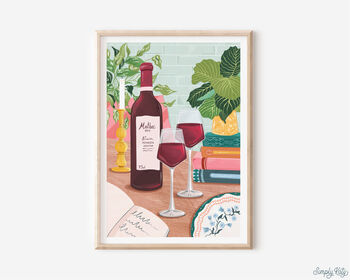 Wine Lover Print, 2 of 4