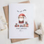 Ho Ho Santa Personalised Christmas Card, thumbnail 1 of 3