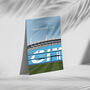 East Stand Etihad Stadium Man City Football Print, thumbnail 3 of 4
