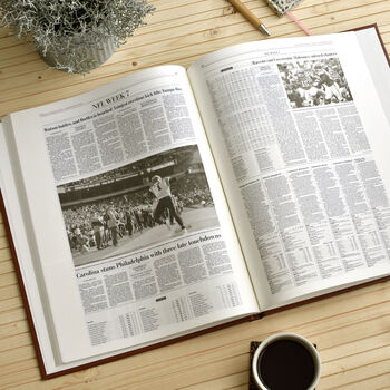 Carolina Panthers Personalised Gift Newspaper Book, 9 of 10