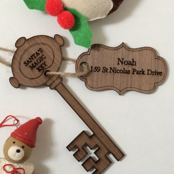 Personalised Magic Santa Key, 4 of 5