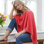 Lucy Four Way Cashmere Poncho, thumbnail 9 of 12