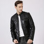 Mens' Sheepskin Luxury Leather Jacket, thumbnail 4 of 10