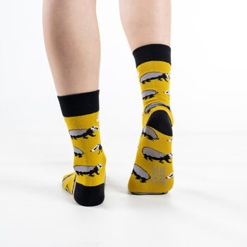 Bamboo Socks | Badger Socks | Wildlife Socks | Eco, 2 of 2