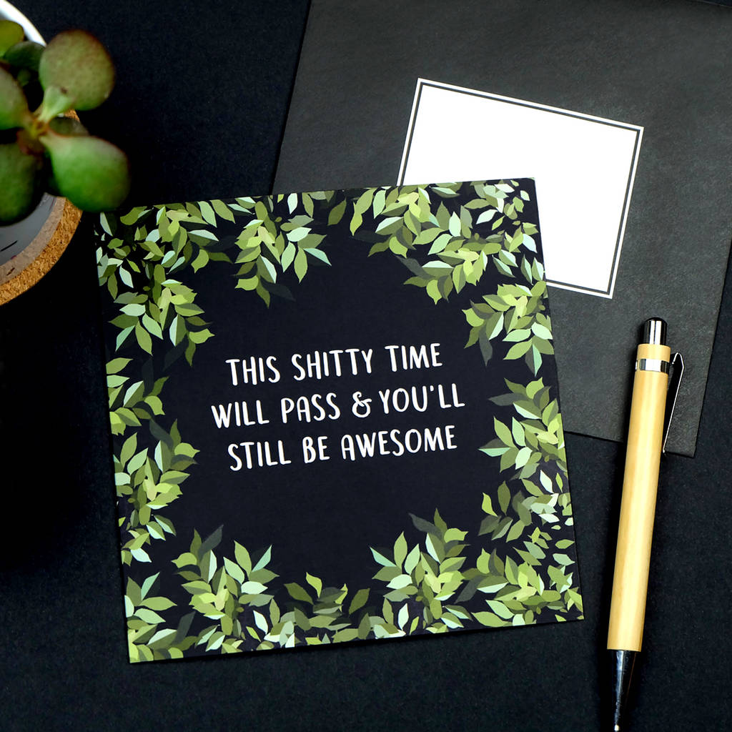 You'll Still Be Awesome Sympathy Card, 1 of 2
