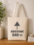 Awesome Dad Tote Bag, thumbnail 1 of 2